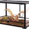 WACOOL Tempered Glass 40 Gallon Reptile Tank